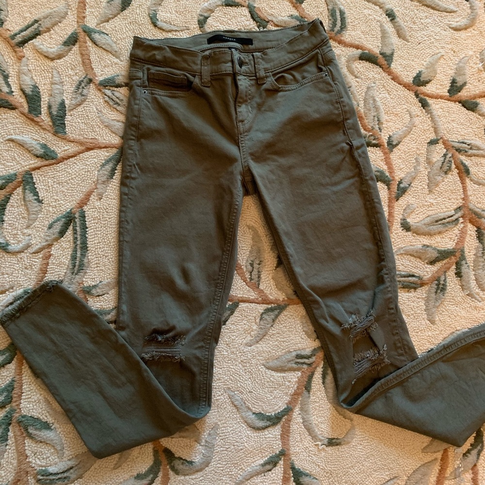 Army Green Harper Jeans